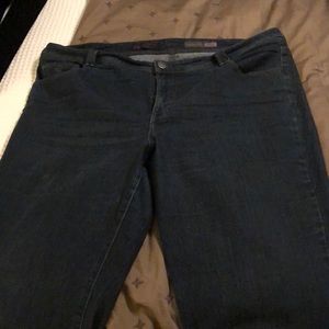 Dark rinse jeans